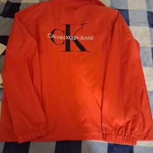 Calvin Klein Bold Red Windbreaker